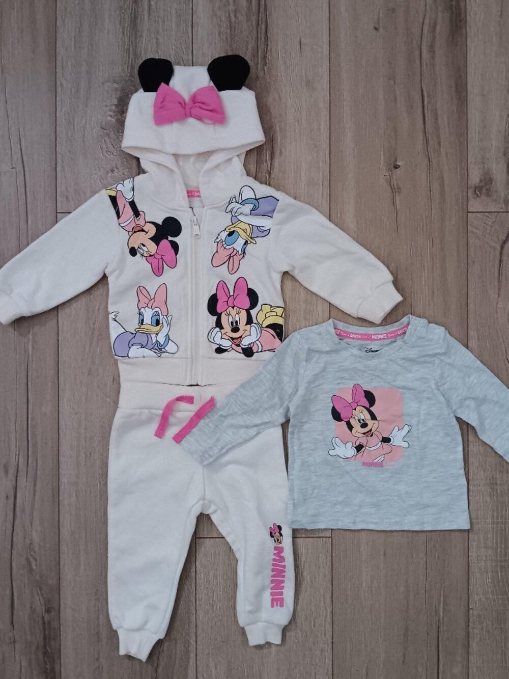🔥4 for $20🔥Disney Primark 3pc Outfit Set 6-9M